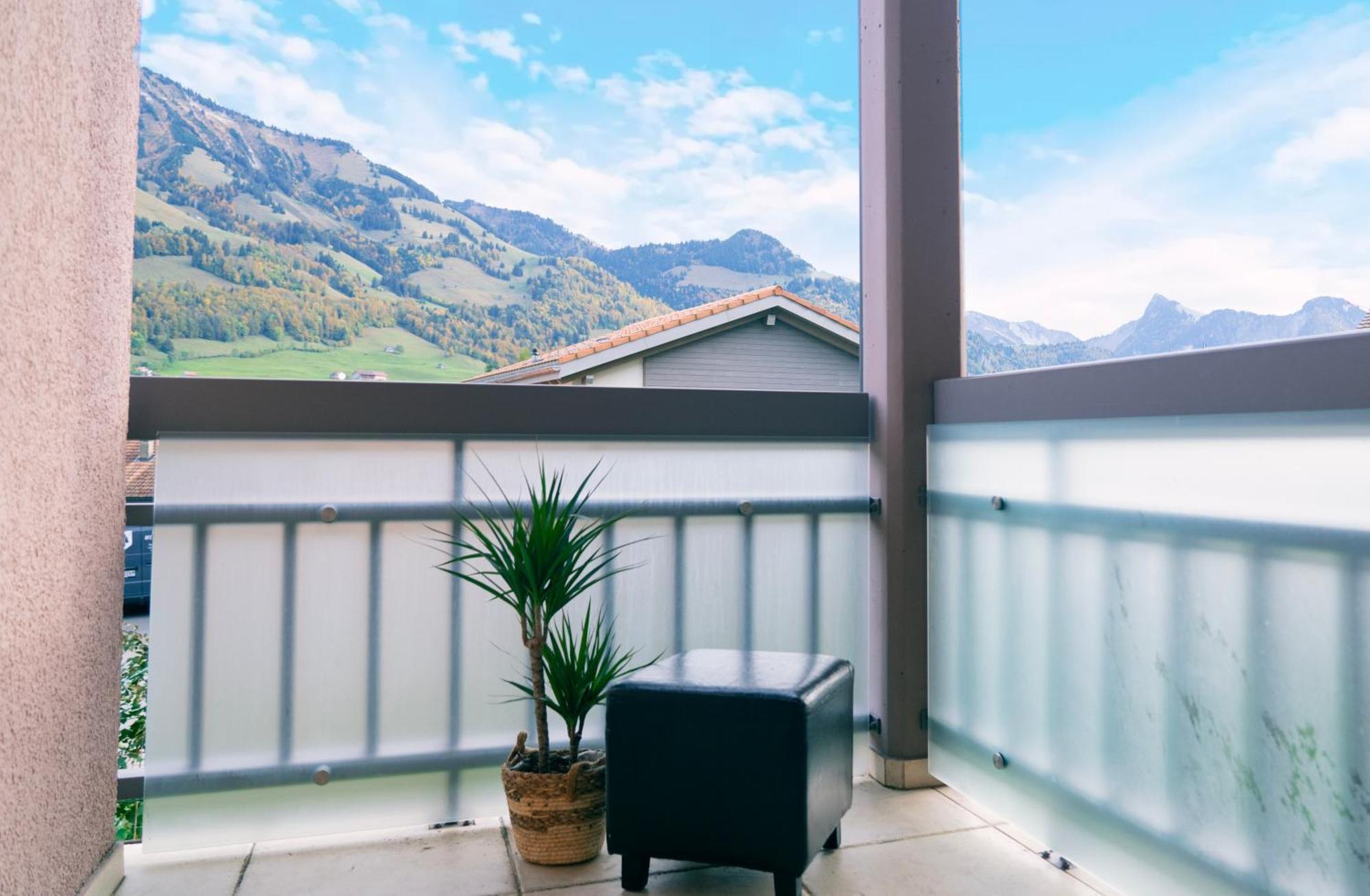 Gruyere Alpes Appartement 3 Chambres Bbq Parking Neirivue Exterior photo